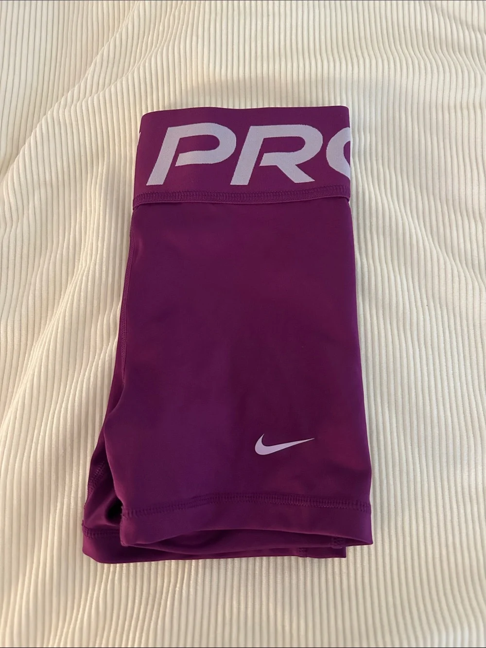 Nike Pro Purple Girls' Training Shorts